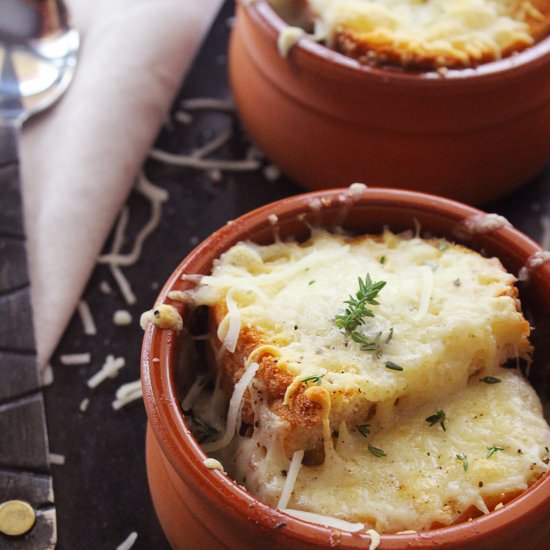 Mediterranean Onion Soup