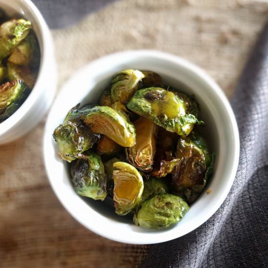 Oven Roasted Brussels Sprouts