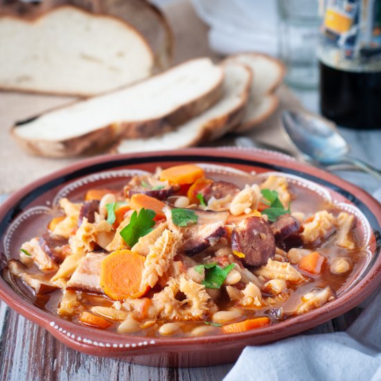 Dobrada – Portuguese tripe and bean