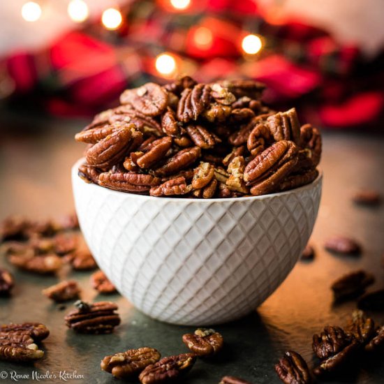 Brown Butter Roasted Pecans