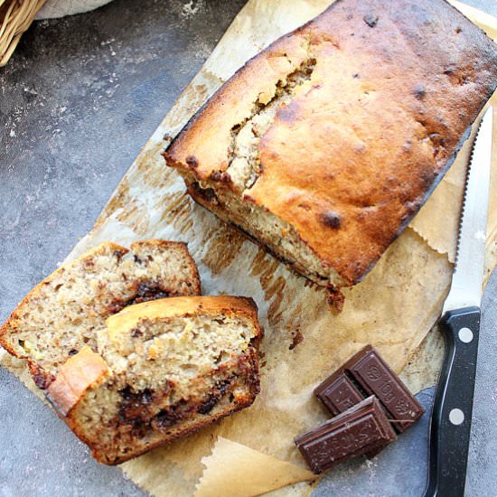 Dairy free banana bread