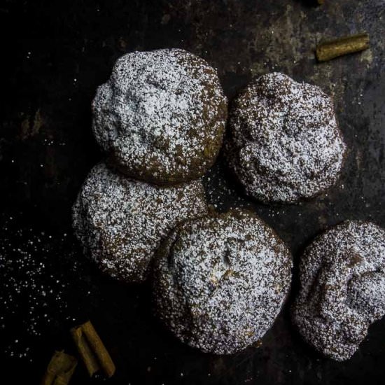 Mexican Chocolate Shortbread Cookie