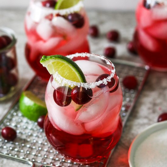 Cranberry Ginger Margarita