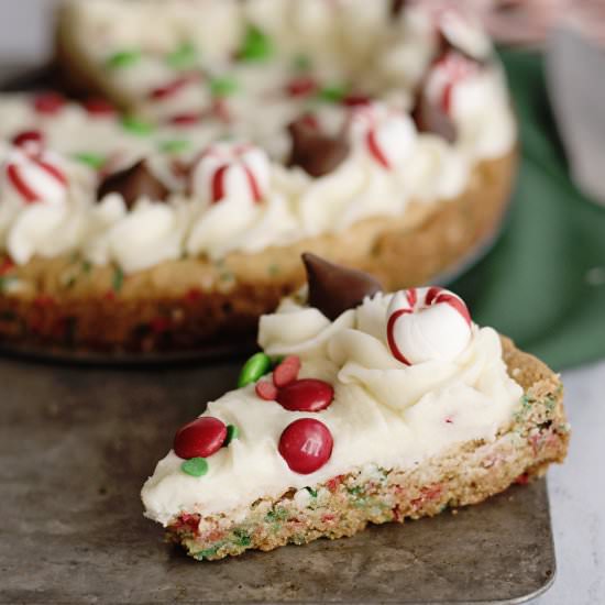 Holiday Sugar Cookie Cake