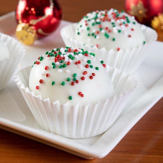 White Chocolate Gingerbread Truffle