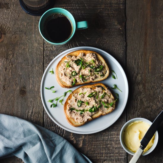 Easy Salmon Sandwich Spread