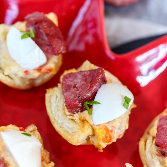 Antipasto Puff Pastry Bites