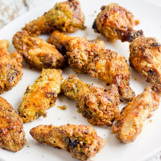 Healthy Fried Chicken Wings