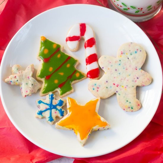 3 Ingredient Christmas Cookies