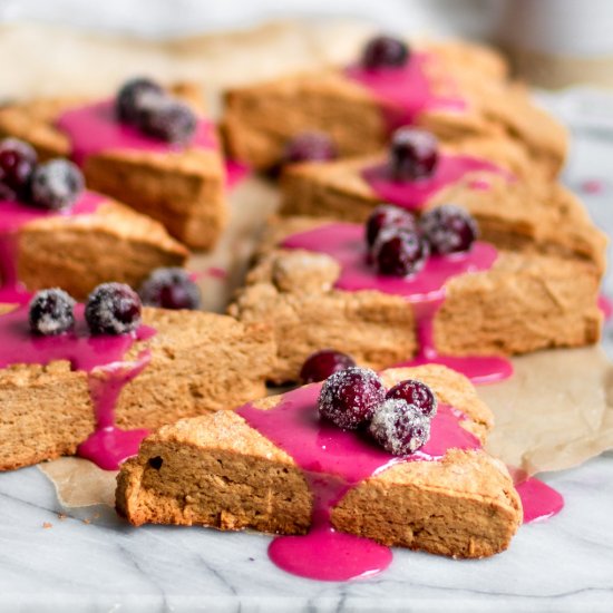 Vegan Gingerbread Scones