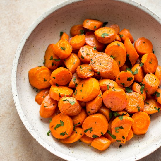 Maple Roasted Carrots