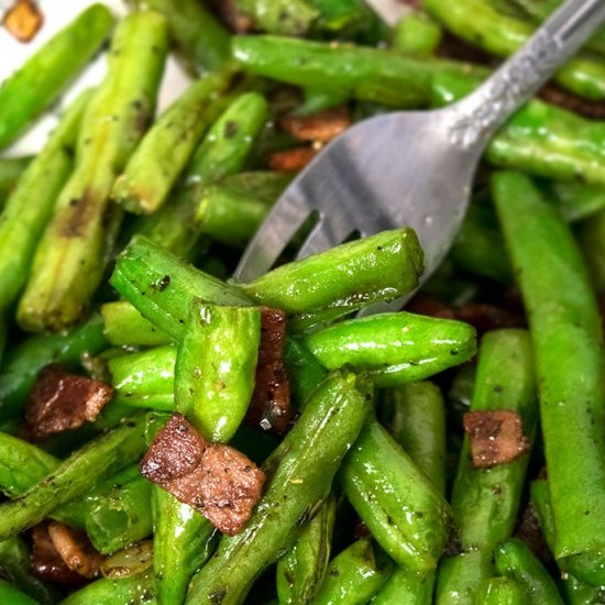 Green Beans with Bacon