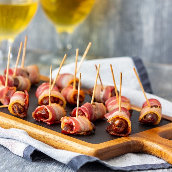 bacon wrapped dates