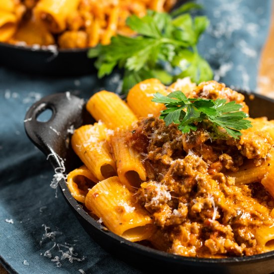 Easy Sausage Bolognese