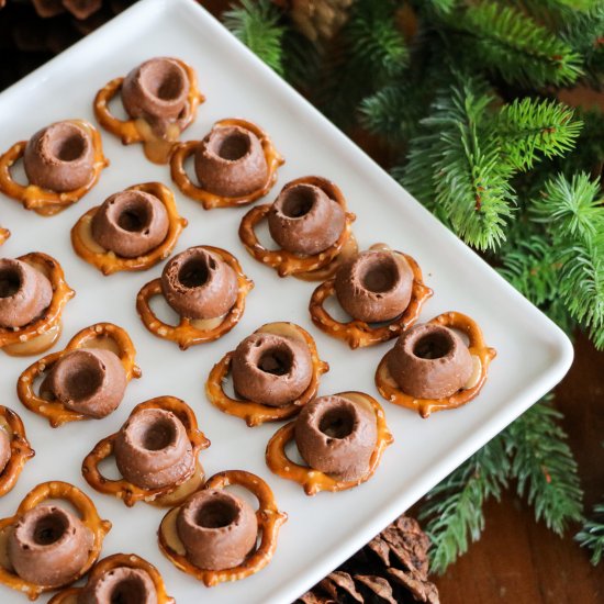 Rolo Pretzel Treats