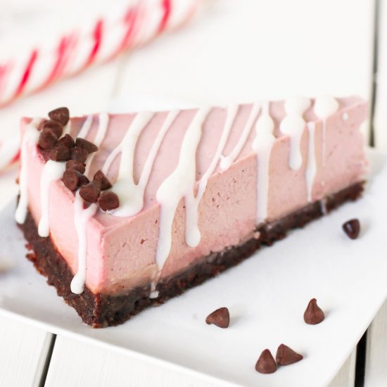 Raw Peppermint Cheesecake