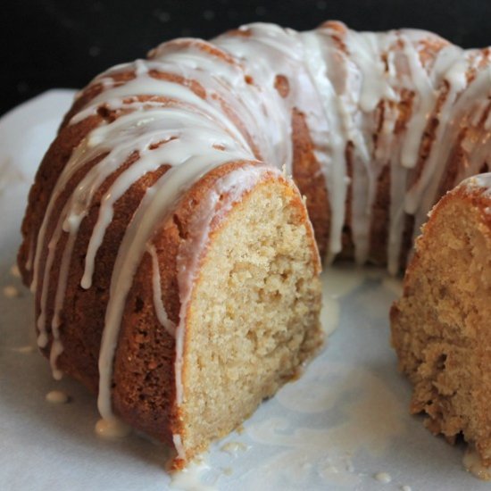 Cider Glazed Apple Bundt Cake