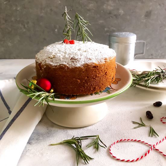 Spiced Orange and Cranberry Cake