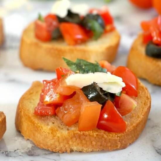 Italian Tomato Bruschetta