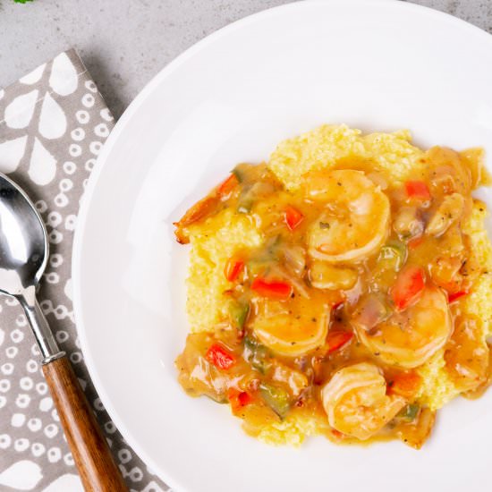 Spicy Shrimp and Grits