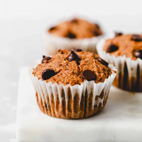 Almond Flour Pumpkin Muffins