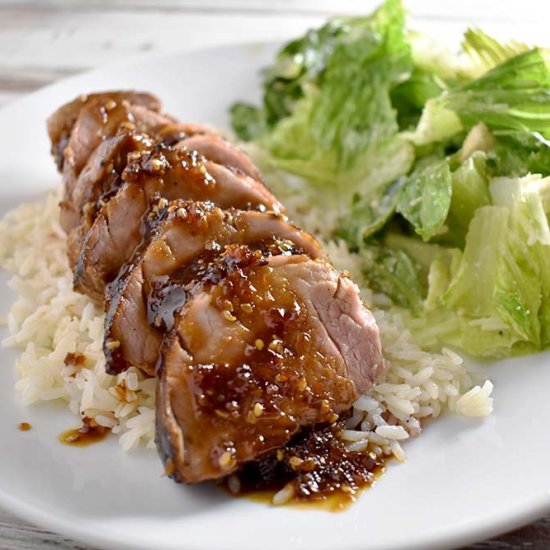 Sous Vide Teriyaki Pork Tenderloin