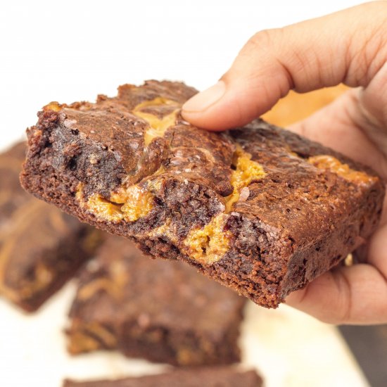 How to make Dulce de leche brownies