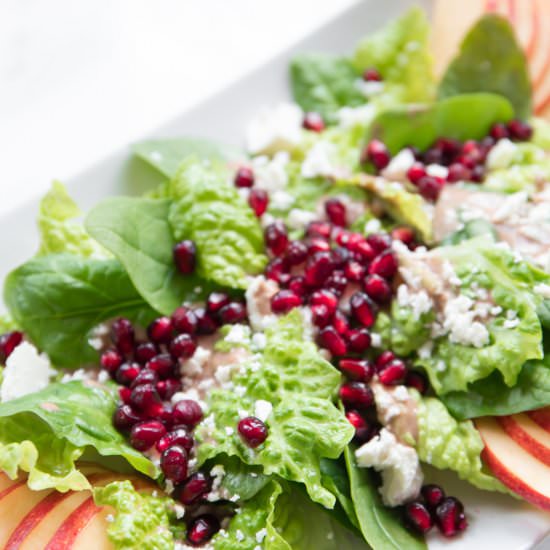 Winter Salad with Pomegranate