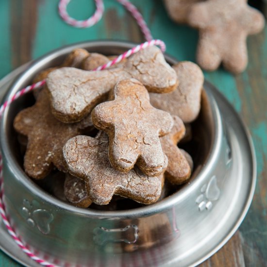 gingerbread dog treats