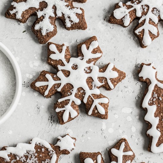 Chocolate Gingerbread Cutout Cookie