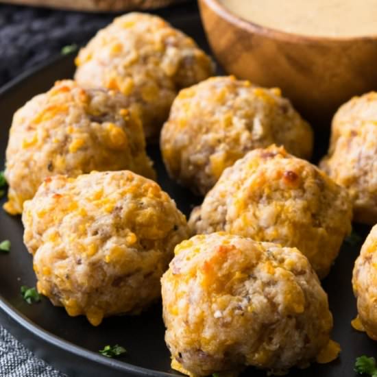 Bisquick Sausage Balls