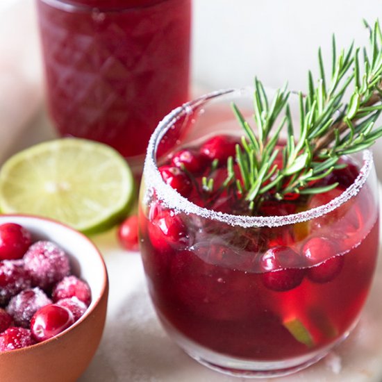 Cranberry Margaritas