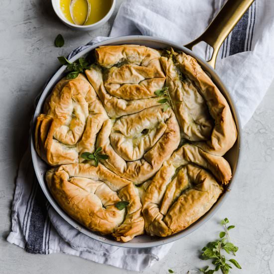 spanakopita spirals