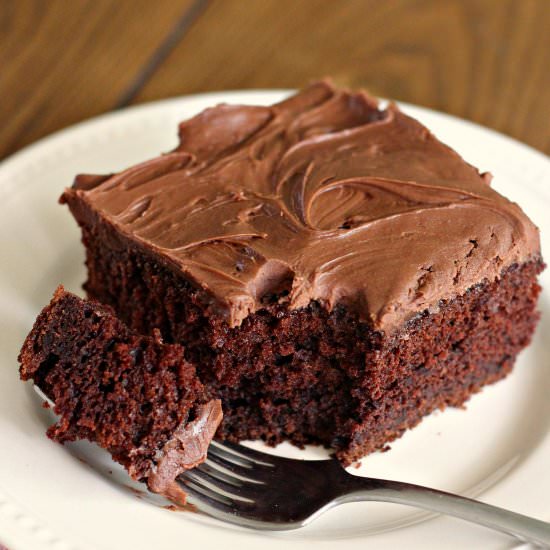 Sour Cream Chocolate Cake