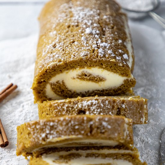 Gluten-free Pumpkin Roll