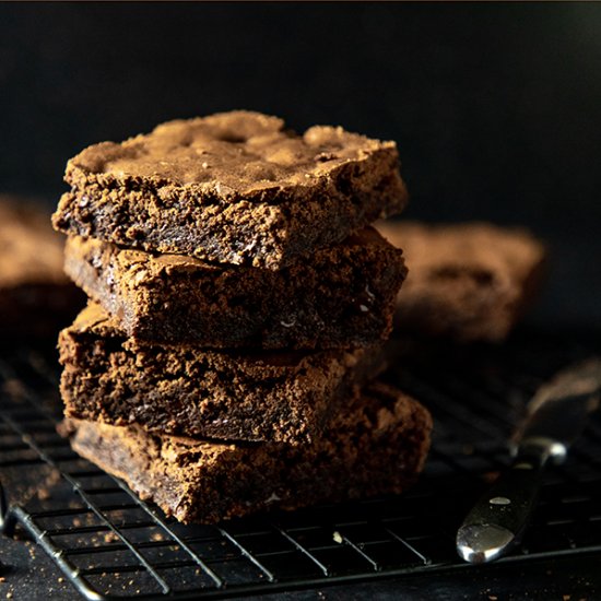 Gluten-free Triple Choc. Brownies