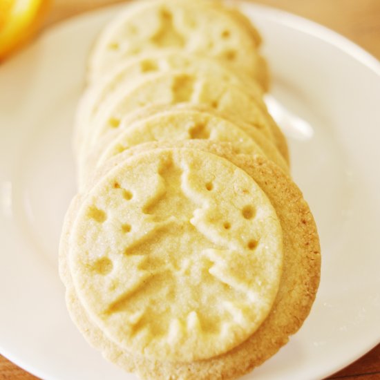 Orange and Vanilla Bean Shortbread