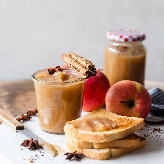 Probiotic Vegan Apple Butter