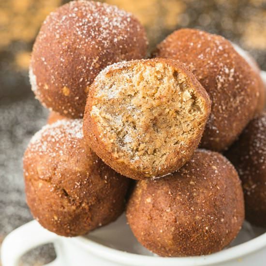 Snickerdoodle No Bake Bites