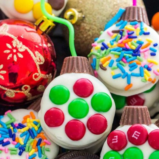 Christmas Oreo Ornaments