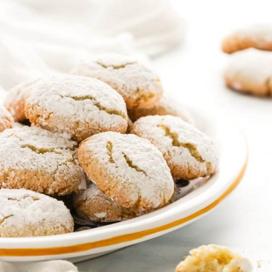 Ricciarelli Italian Almond Cookies