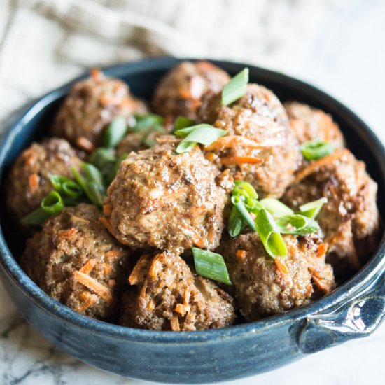 Instant Pot Paleo Egg Roll Meatball