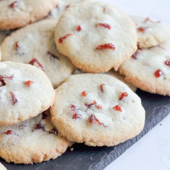 Shortbread Guava Cookies