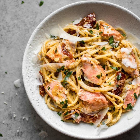 Cajun Salmon Pasta