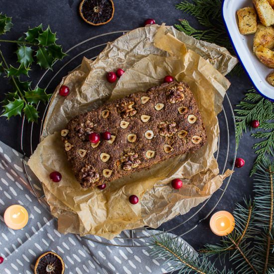 Classic Vegan Nut Roast (gf)