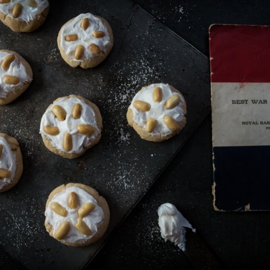 WWI Christmas Peanut Butter Cookie