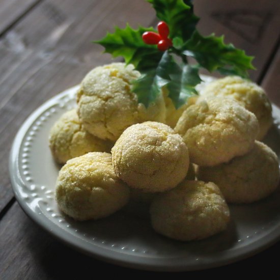 Civil War Era Orange Nuts Cookie