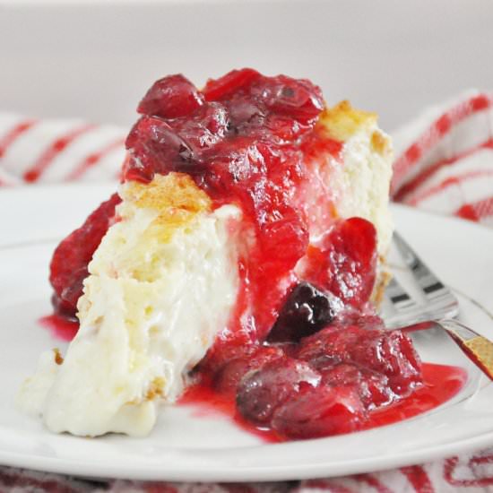 Cranberry Orange Cheesecake