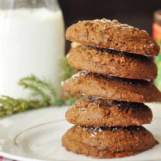 Ginger Molasses Cookies