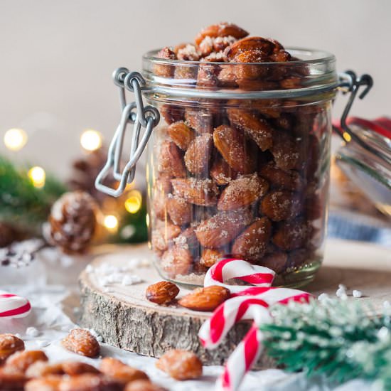 Maple Roasted Salted Almonds